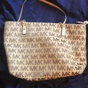 Michael Kors Brown and Tan Tote